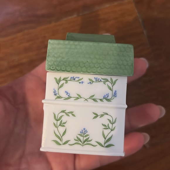 LENOX SPICE VILLAGE Vintage 1989 Tarragon Spice Jar Never Used - Picture 2 of 6